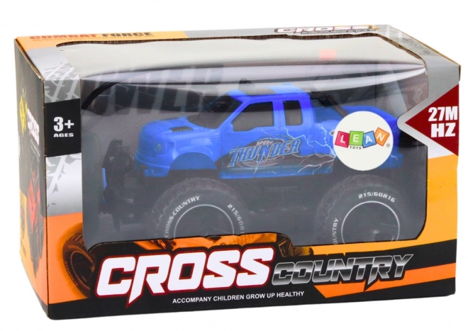 Závodní Monster Truck na dálkové ovládání 1:18 – modrý