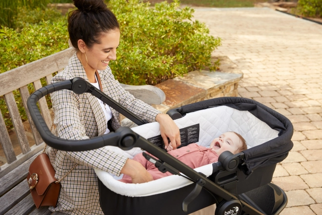 BabyJogger CITY ELITE 2 set 2v1 (kočárek+korba) STONE GREY
