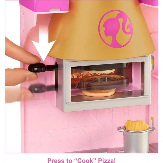 Barbie restaurace herní set