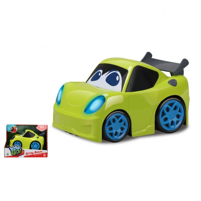 KIDDY GO! sportovní auto se světlem a zvukem 19 cm – zelené