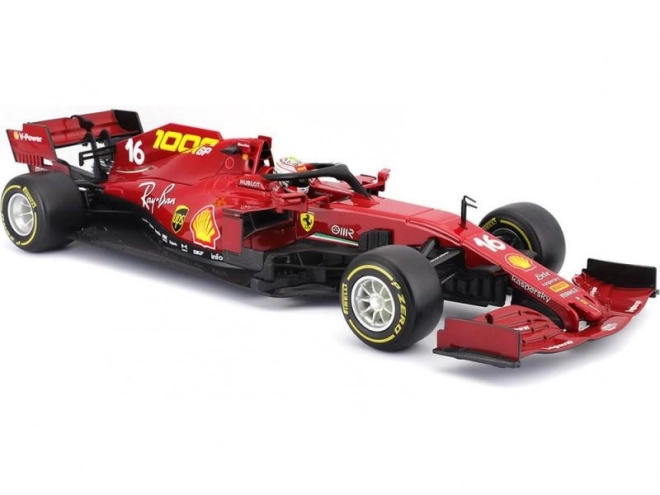 Kovové autíčko Ferrari SF1000 Charles LeClerc 2020