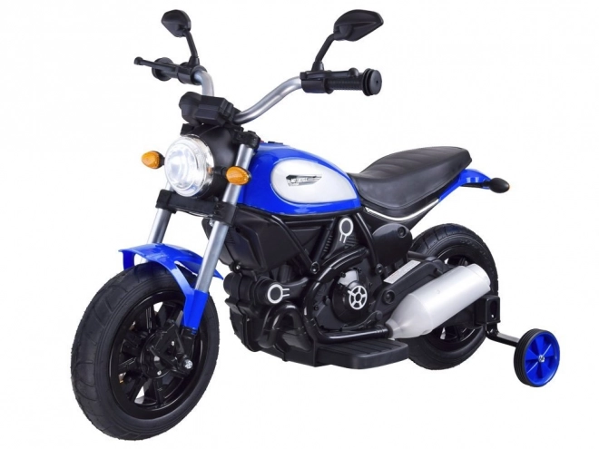 Motorka na baterie Street Bob pro děti – Černá