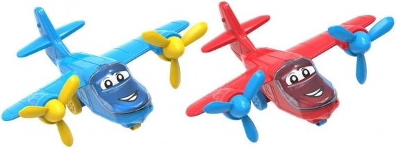 Plastové letadlo pro děti 28 cm - 2 barvy