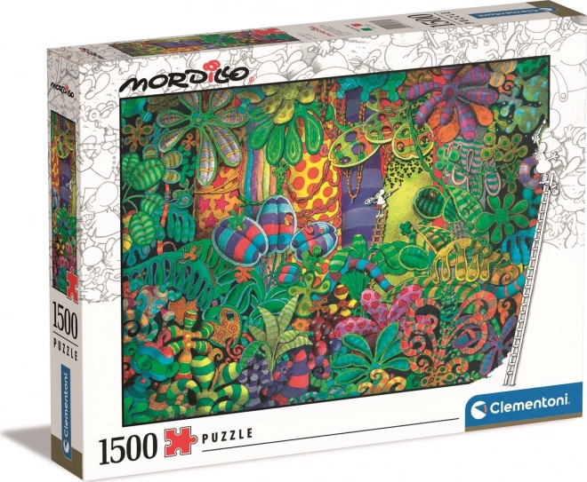 Puzzle 1500 dílků Mordillo Malíř