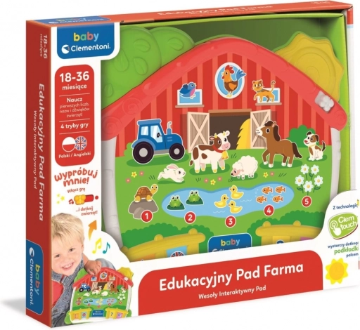Clementoni baby edukativní pad farma