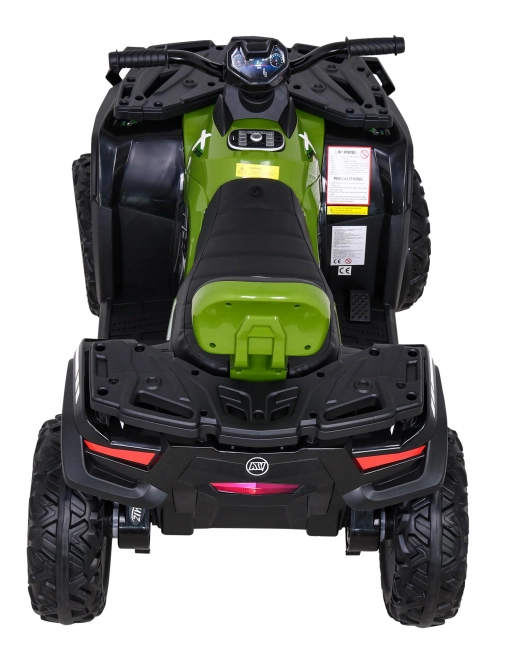Čtyřkolka XT-Speed pro děti Zelená + 4x4 + EVA + Pomalý start + Rádio MP3 + LED dioda