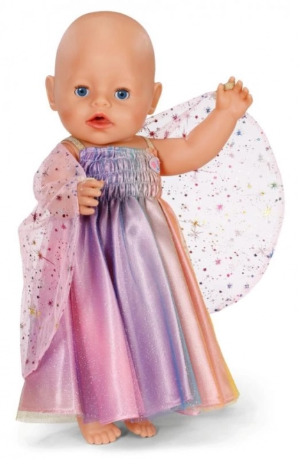 Šaty pro panenku BABY born Duhové Víla