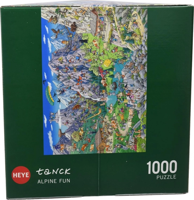 HEYE Puzzle Alpská legrace 1000 dílků