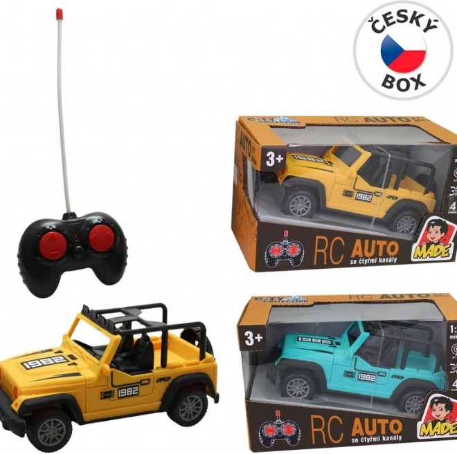 Auto Jeep na dálkové ovládání - Černý
