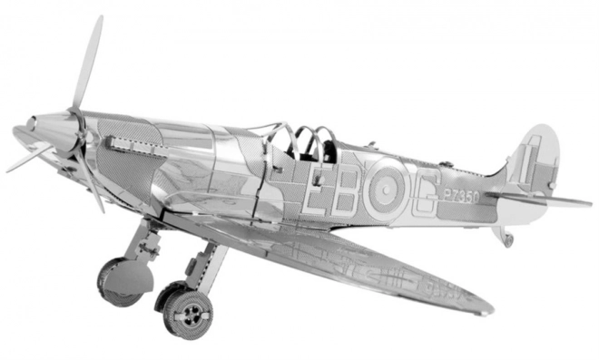 Kovová 3D stavebnice Letadlo Supermarine Spitfire