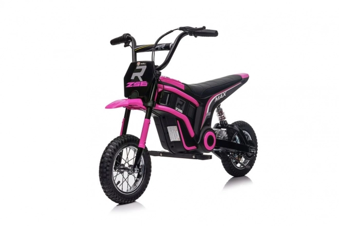 Dětská Motorka S Baterií Růžová