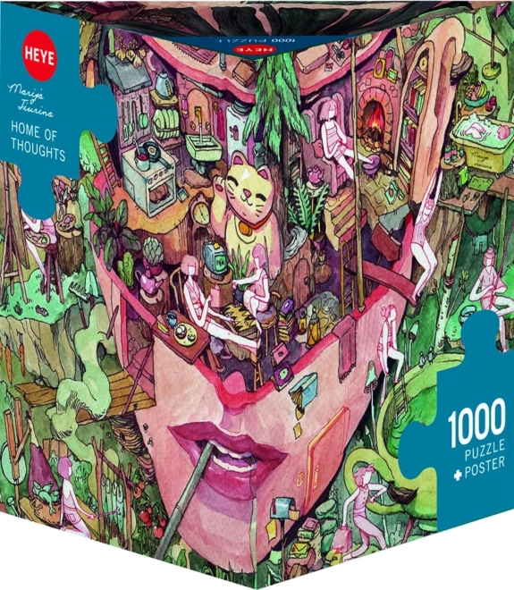 HEYE Puzzle Domov myšlenek 1000 dílků