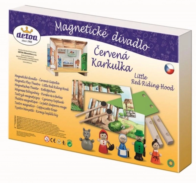 Magnetické divadlo Červená Karkulka