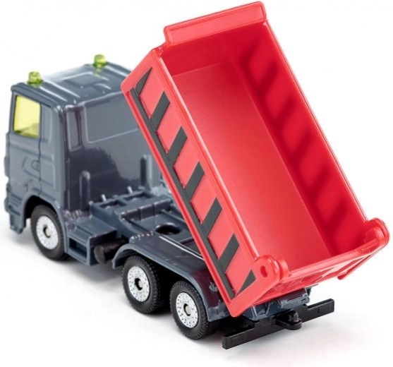 Dvě vyklápěcí korby s otevíracími čely