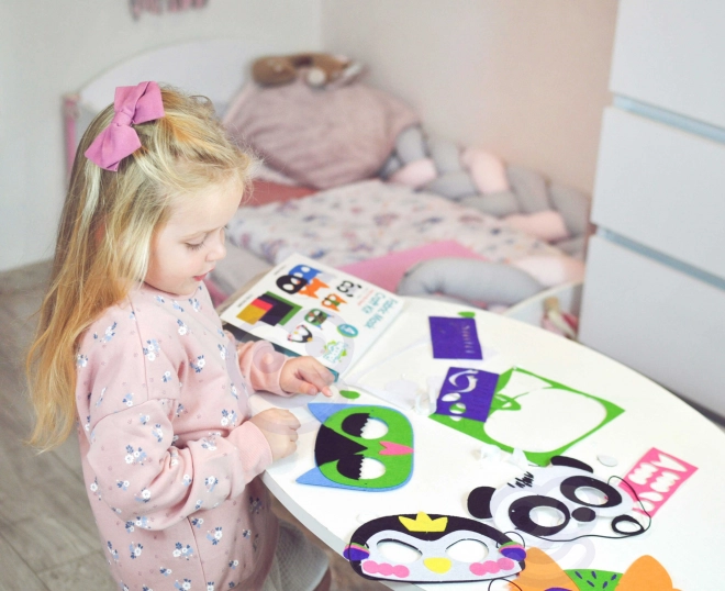 Kreativní sada filcové masky Woopie Art&Fun