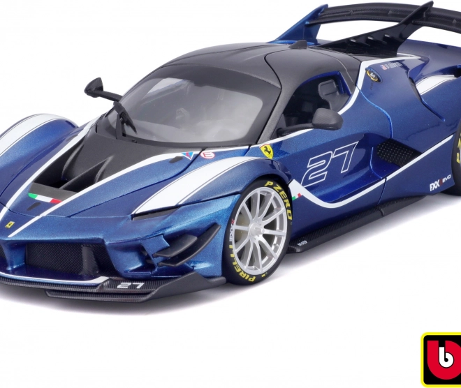 Ferrari FXX-K EVO v modré od Bburago