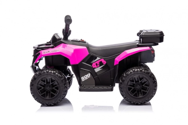 Dětská čtyřkolka na baterii GTS1155 - Růžová