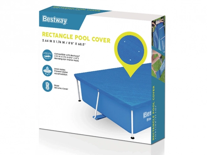 Bestway kryt na bazén stelařový 259x170 cm