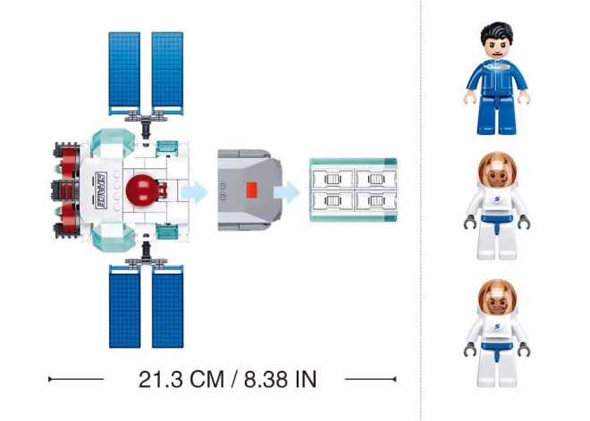 Stavebnice Přípojný Modul Space Station Dream
