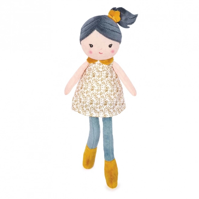 Doudou Jolijou panenka Lize 25 cm žlutá