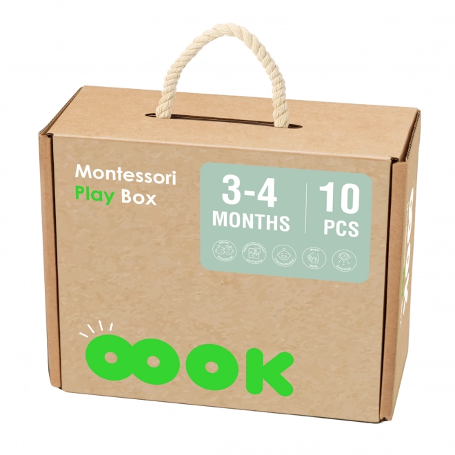 XXL montessori vzdělávací box pro miminka 6v1