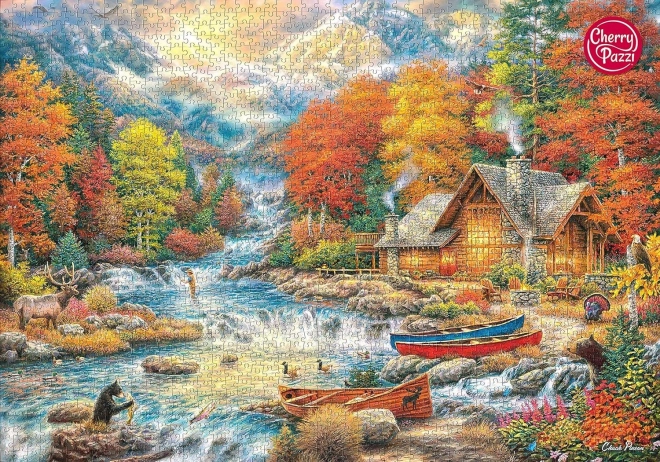 Puzzle Poklady ve volné přírodě 2000 dílků