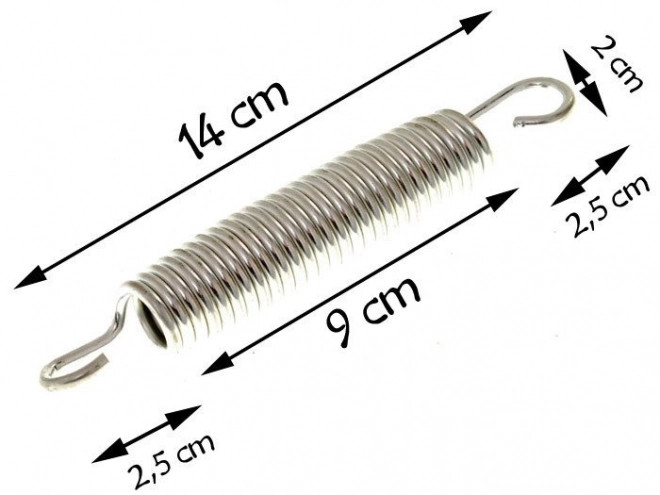 Pružina na trampolínu délka 14cm pro 8FT až 11FT