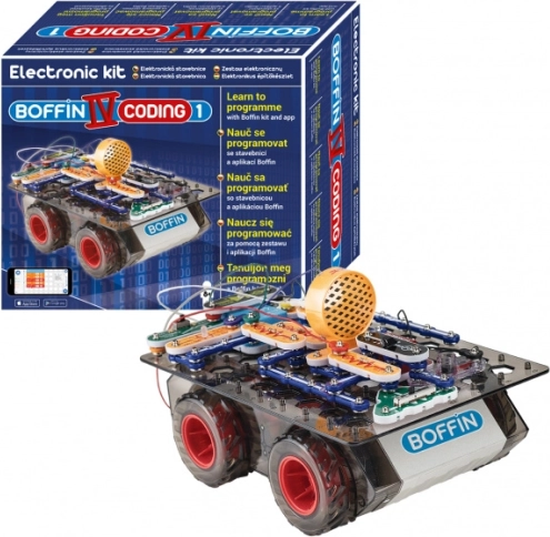Elektronická stavebnice Boffin IV Coding – programovatelné auto