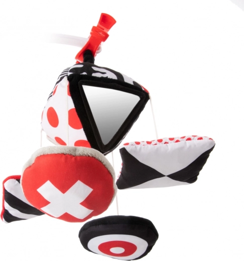 Kontrastní barvy a zrcátka pro rozvoj zraku