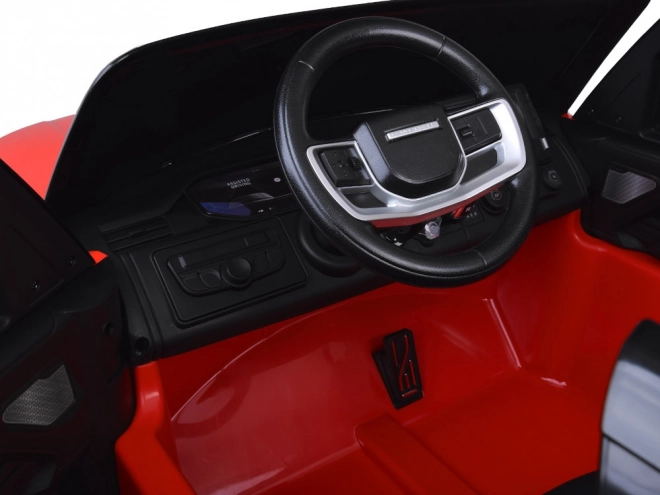 Elektrické auto Range Rover pro děti – Červená