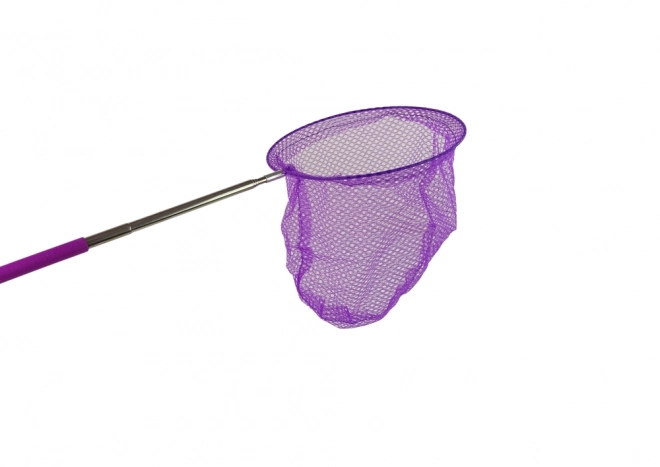 Síťka na motýly Skládací teleskopická 85 cm Fialová