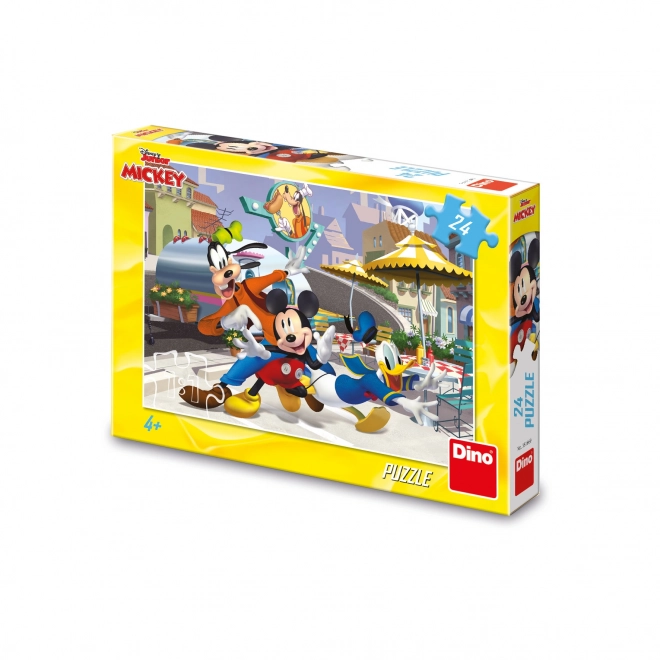 Dino puzzle Mickey a přátelé