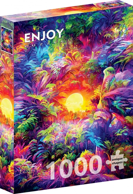 Puzzle Duhová džungle 1000 dílků