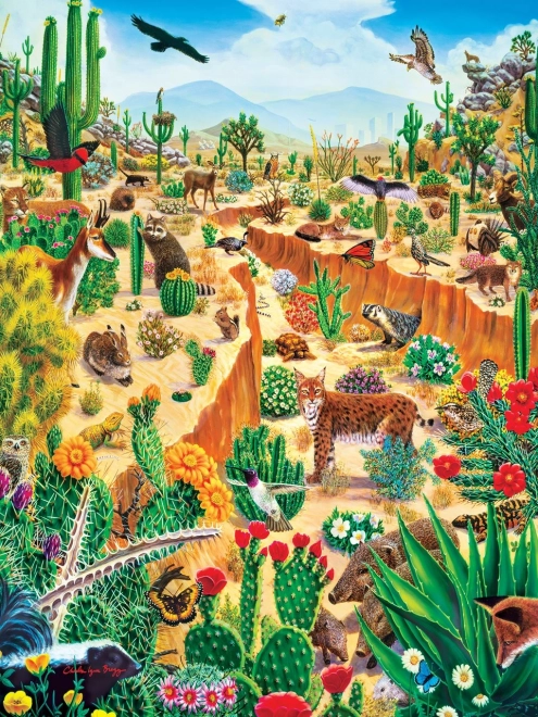 Puzzle Poslední Oáza od MASTERPIECES, 550 dílků