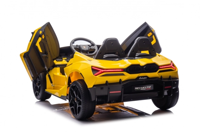 Žluté auto Lamborghini Revuelto XL