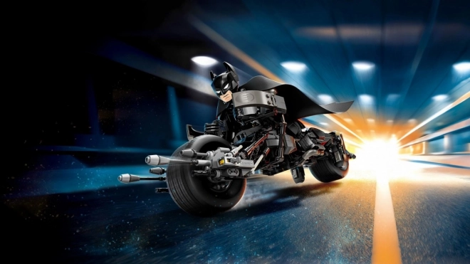 LEGO DC Batman figurka a batcykl