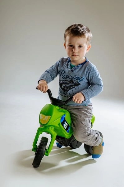 Odrážedlo Enduro malé plast výška sedadla 26cm nosnost do 25kg od 12 měsíců