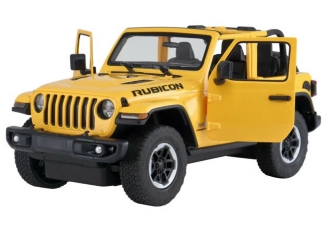 Auto R/C Jeep Wrangler Rubicon 1:14 Rastar – Žlutý