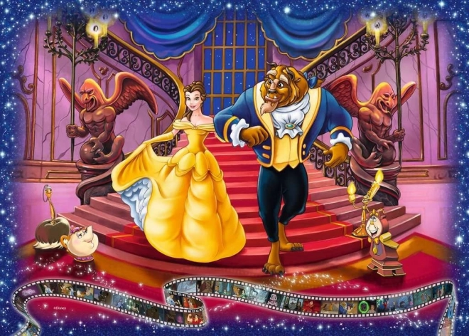 Ravensburger puzzle Kráska a zvíře 1000 dílků