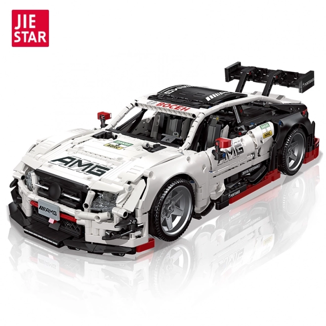Stavebnice Sportovní Auto Bílé 2489 ks