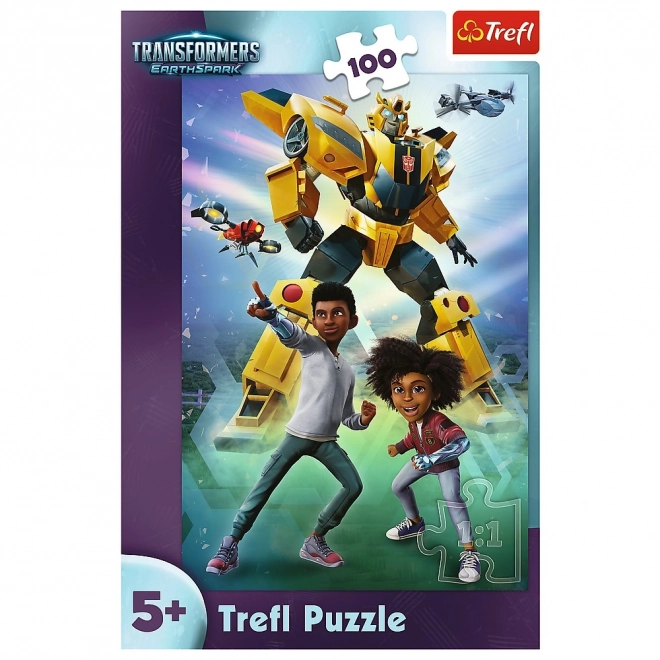 Puzzle 100 dílků Tým Transformers