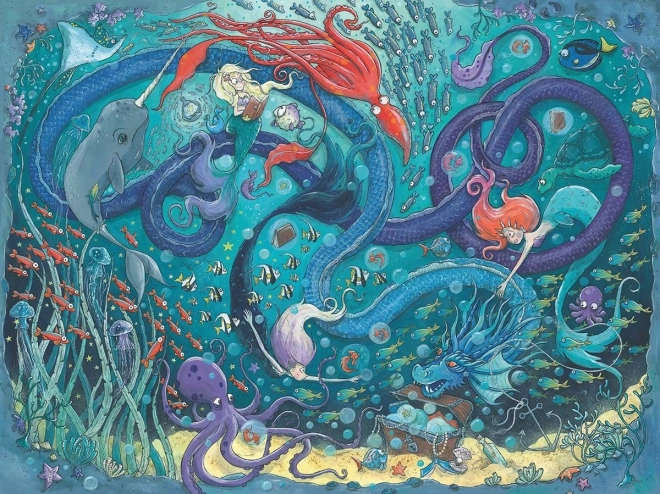 Puzzle Mořské panny Ravensburger
