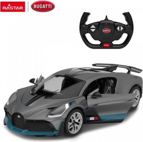 Bugatti Divo stříbrné RC auto 1:14 od Rastar