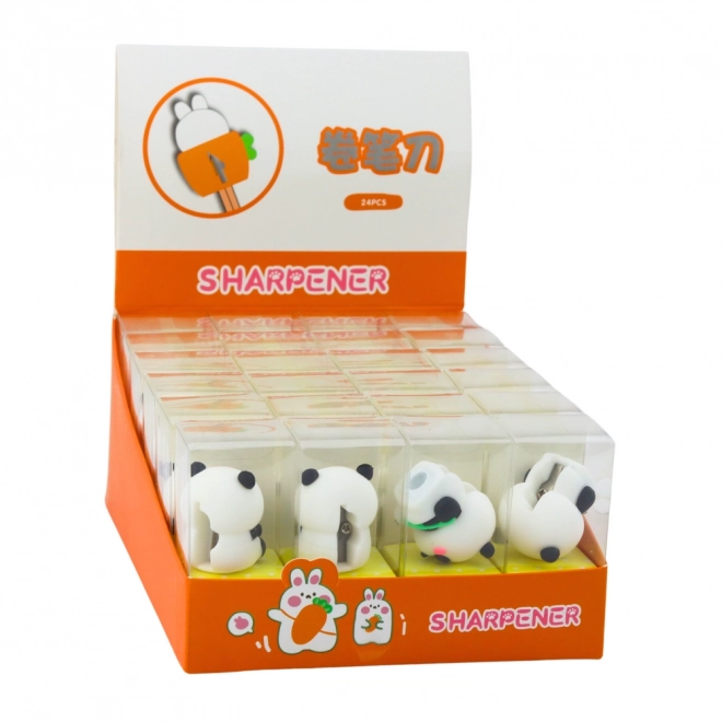 Strouhátko panda na tenké pastelky a tužky