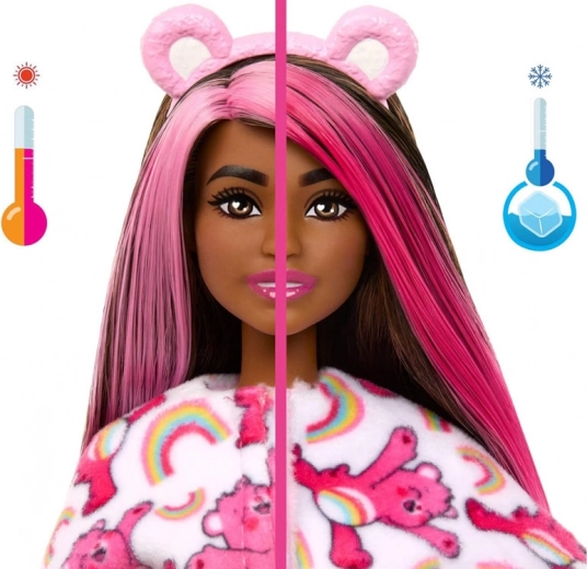 Interaktivní efekt změny barvy vlasů