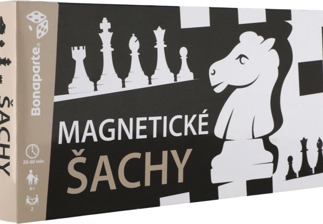 magnetické šachy v plastové krabičce