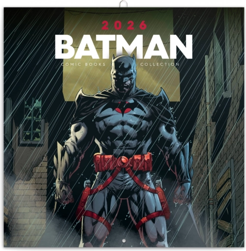 Poznámkový kalendář Batman Comics 2026
