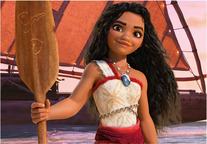 EDUCA Puzzle Vaiana 2, 4v1 (50,80,100,150 dílků)