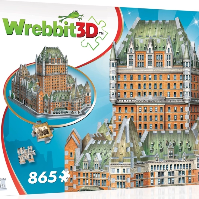 3D puzzle WREBBIT Le Château Frontenac 865 dílků