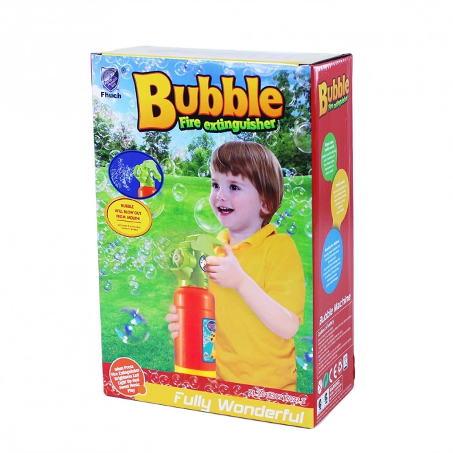Dětský bublifuk Hasičský přístroj se zvukem